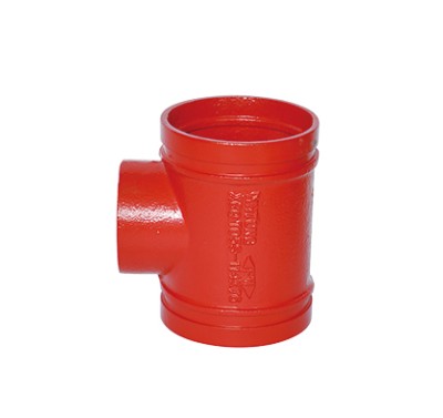 Tê giảm nối rãnh coupling ren xgqt05s